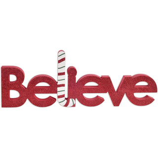 Sunset Vista Designs Decorative Signage, 19" Long, Believe