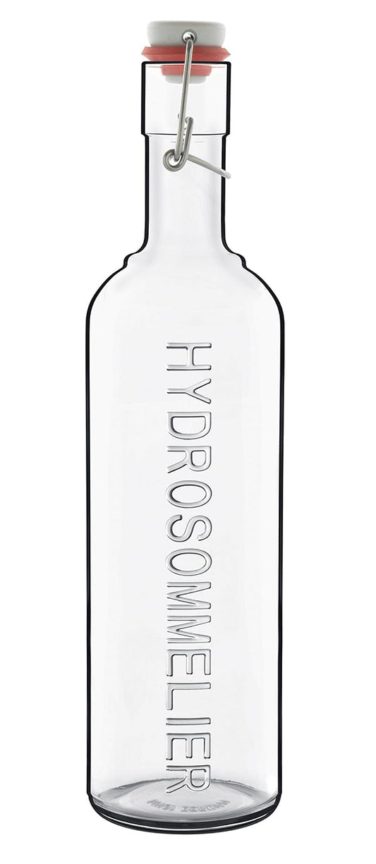 Luigi Bormioli Rocco Pictura Hydro Sommelier Bottle, 34-Ounce, Clear