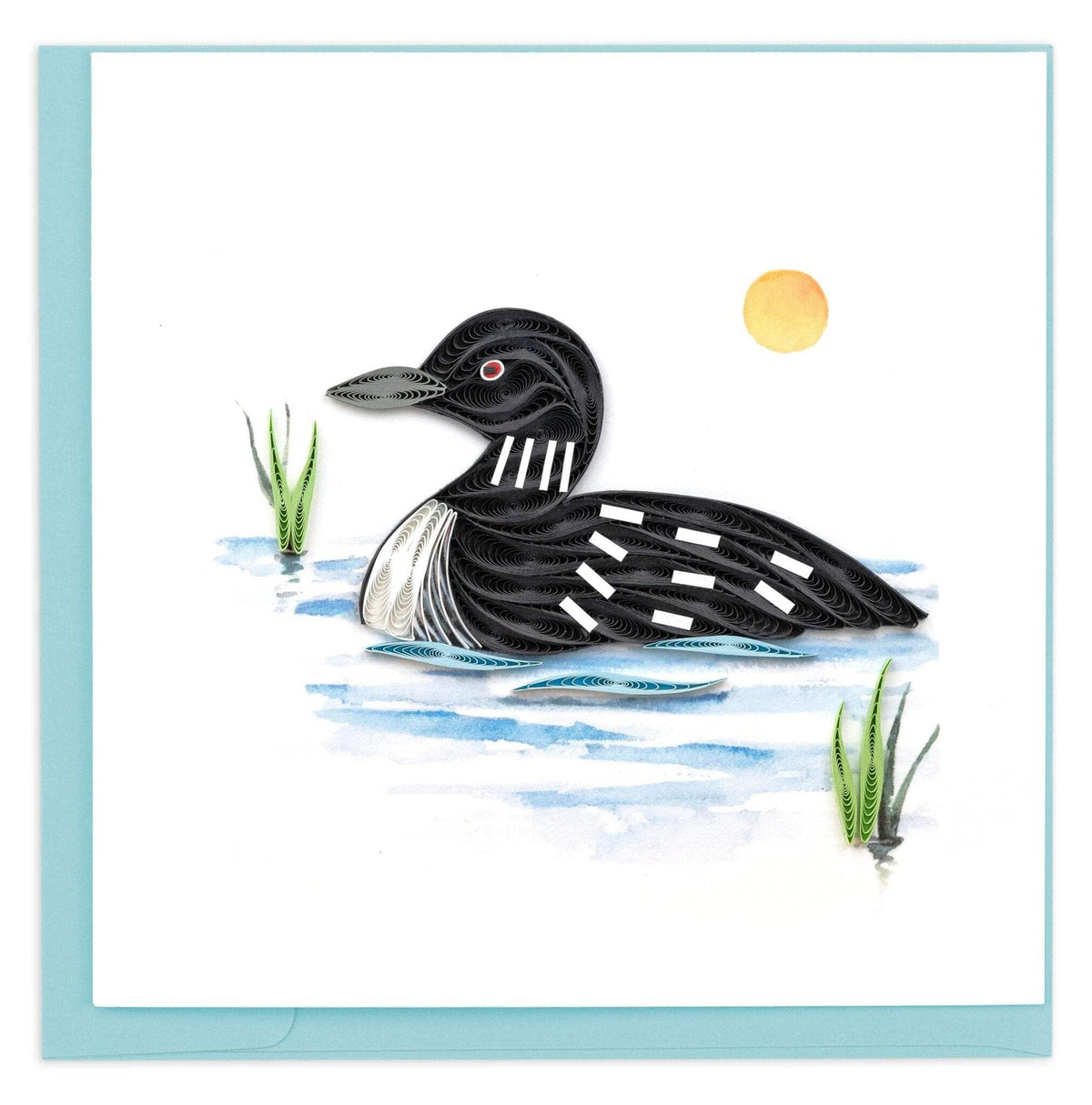 Quilling Card Greeting Card, 6x6 inches, Multi