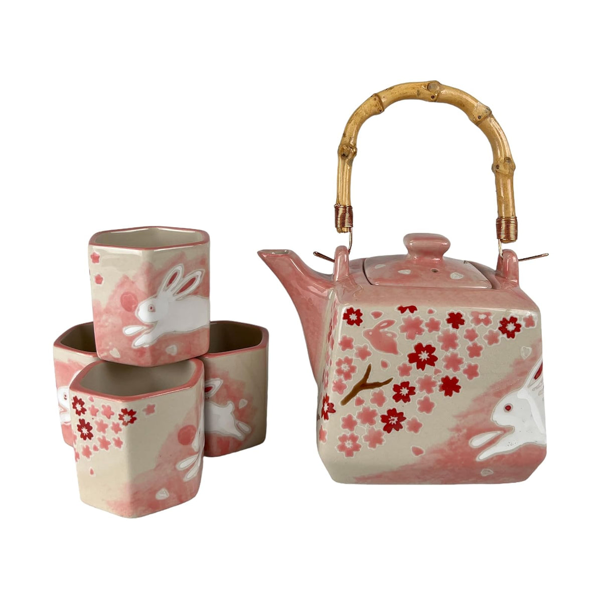 Urban Tokyo Teapot, 20 fl oz, Pink