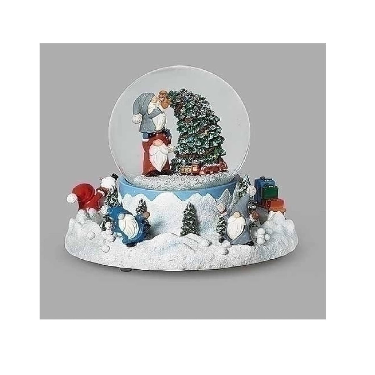 Roman Snow Globe, Clear, Classic