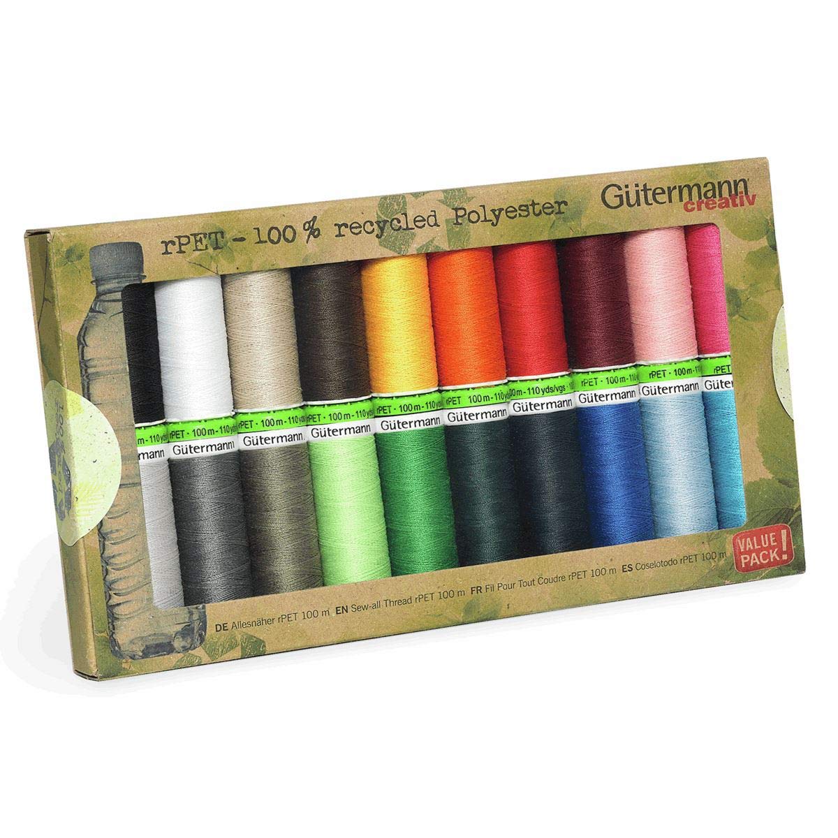 Gütermann Yarn, 100m, Multi