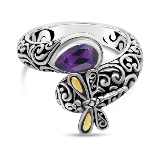 DEVATA Ring, 6, Amethyst/SFM8537