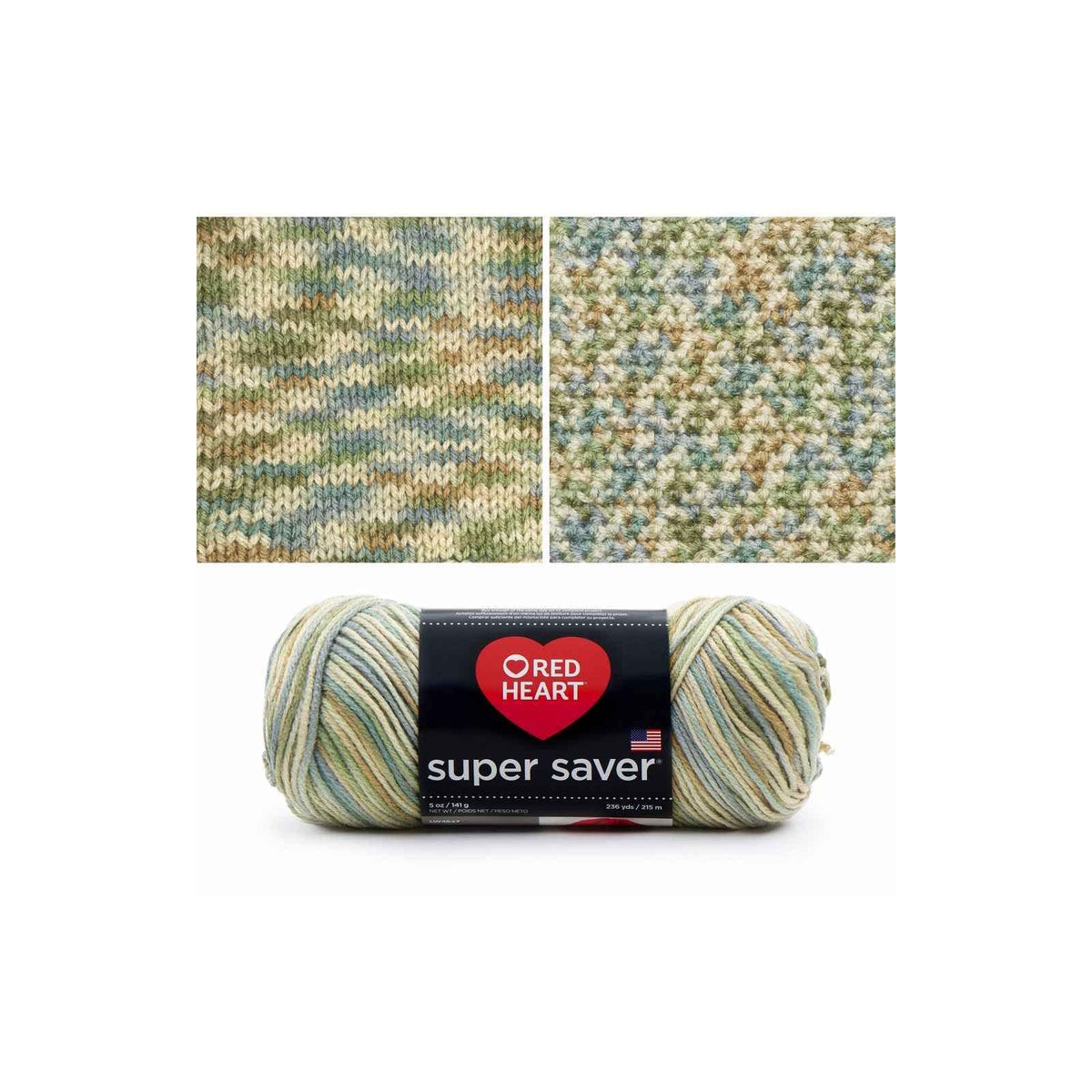 Red Heart Yarn, 1 Pack, Multicolor