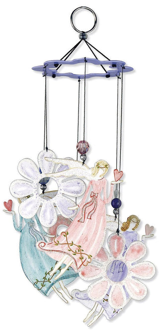 Sunset Vista Grace Gals 12" Garden Chime - Angel