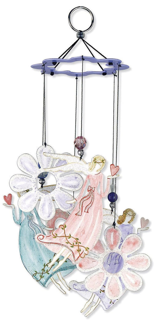 Sunset Vista Grace Gals 12" Garden Chime - Angel