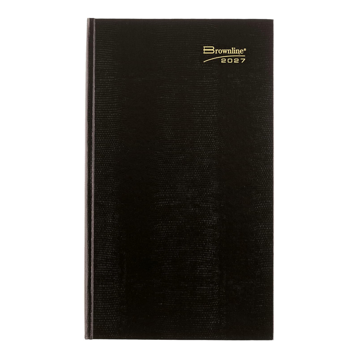 Brownline Planner, 13.375" x 7.875", Black