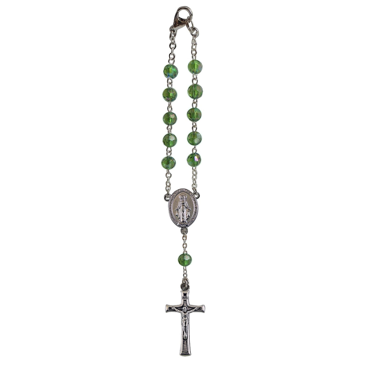 Cathedral Art Necklace, Small, Green