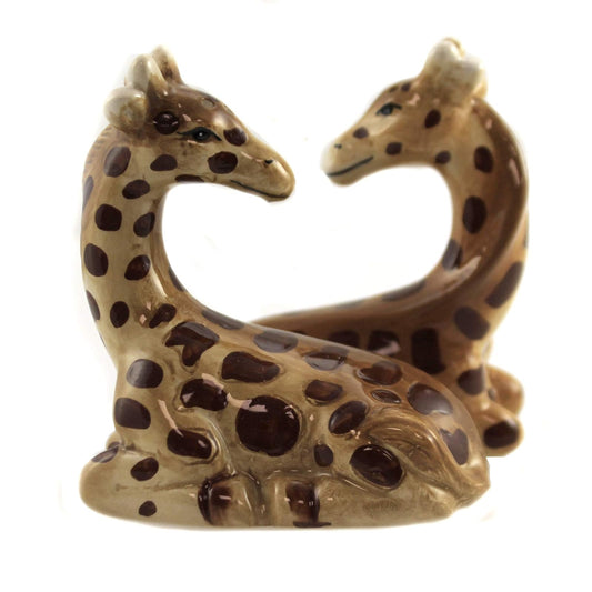 Pacific Trading Giftware Salt & Pepper Shakers - Giraffe Magnetic Salt and Pepper Shakers