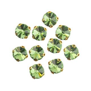 Crystal Lane Diy Craft Bead, 10mm, Peridot