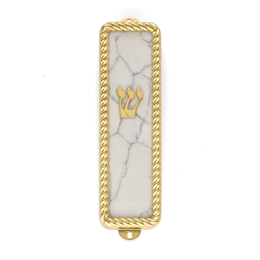Reed and Barton Roseland Mezuzah Cover, 0.30 LB, Metallic