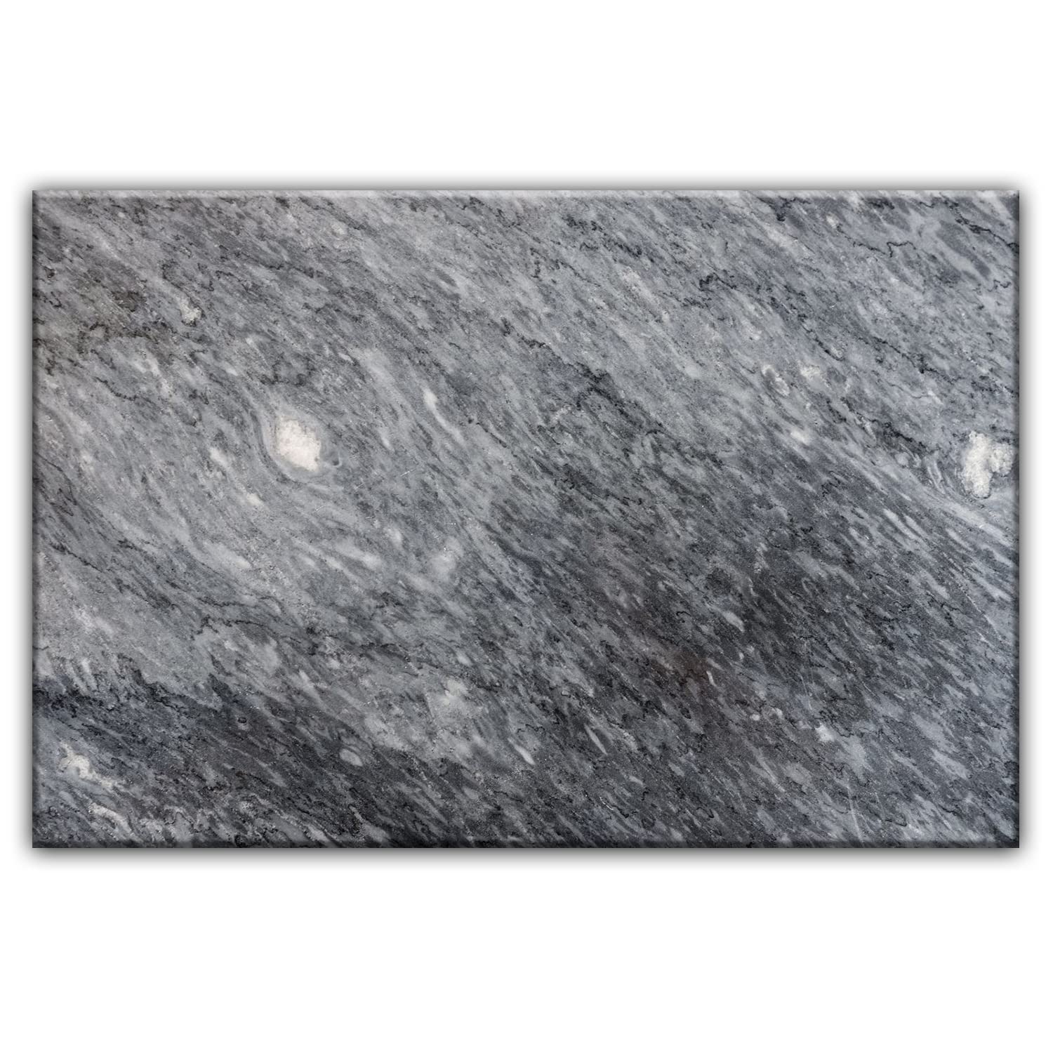 JEmarble Pastry Board 16x24 inch(Gray) with Non-Slip Rubber Feets for Stability Perfect for Keep the Dough Cool and Chocolate Tempering(Premium Quality)