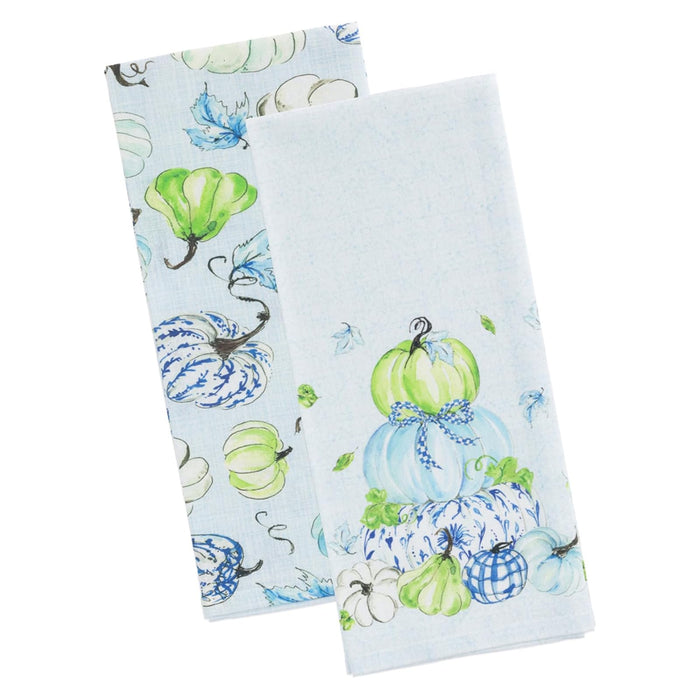 Boston International Towel, 28" x 18", Chinoiserie Pumpkins
