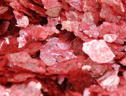 Meyer Imports Red - Cinnabar - Natural Mica Flakes - 311-4325 (1/4 oz Bag)