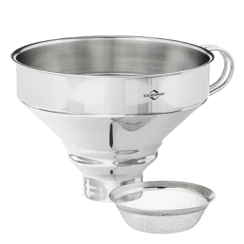 Küchenprofi 18/10 Stainless Steel Funnel with Filter