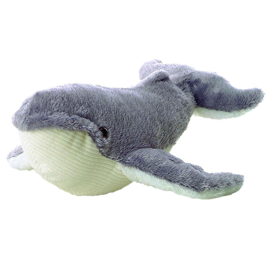 Ahab Whale Mini Flopsie 8" - Stuffed Animal by Aurora Plush (16642)