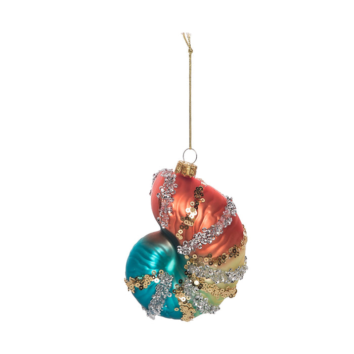 Beachcombers Nautilus Ornament, 4.17-inches Height, Home Decor Accessories, B26587