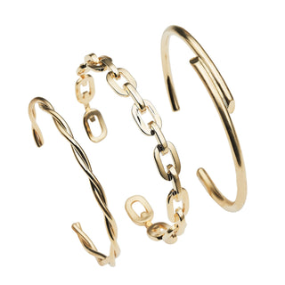 Maya J Bracelet, Adjustable, Yellow