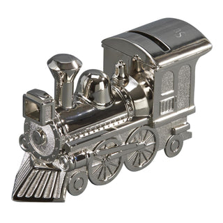 Creative Gifts International Money Bank, 3.25"H x 1.88"W x 6"L, Silver