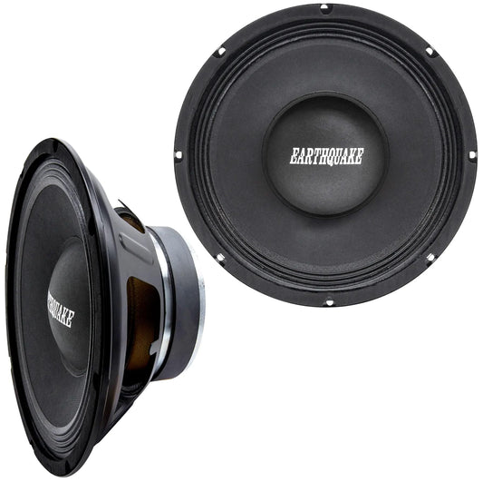 Earthquake Sound EQ10-8, 300-watt Cloth Speakers Open Basket, 10-inch Woofer, Multi-Color