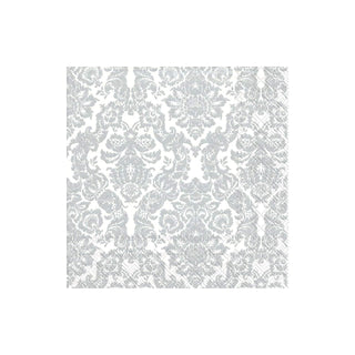 ihr SINCE 1977 Disposable Napkin, 5" X 5", Silver