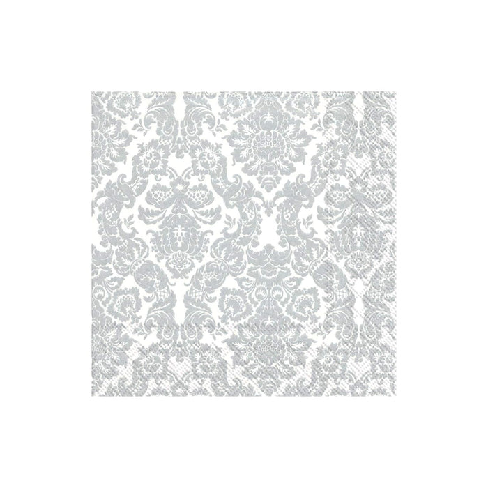 ihr SINCE 1977 Disposable Napkin, 5" X 5", Silver
