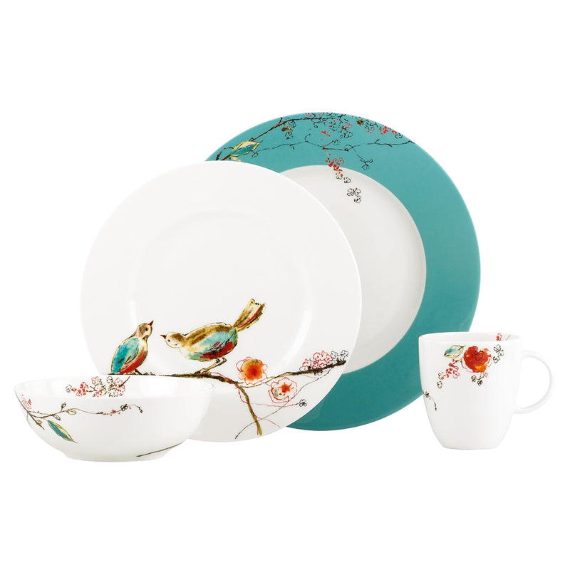 Lenox Simply Fine Chirp 4-Piece Place Setting, Service for 1