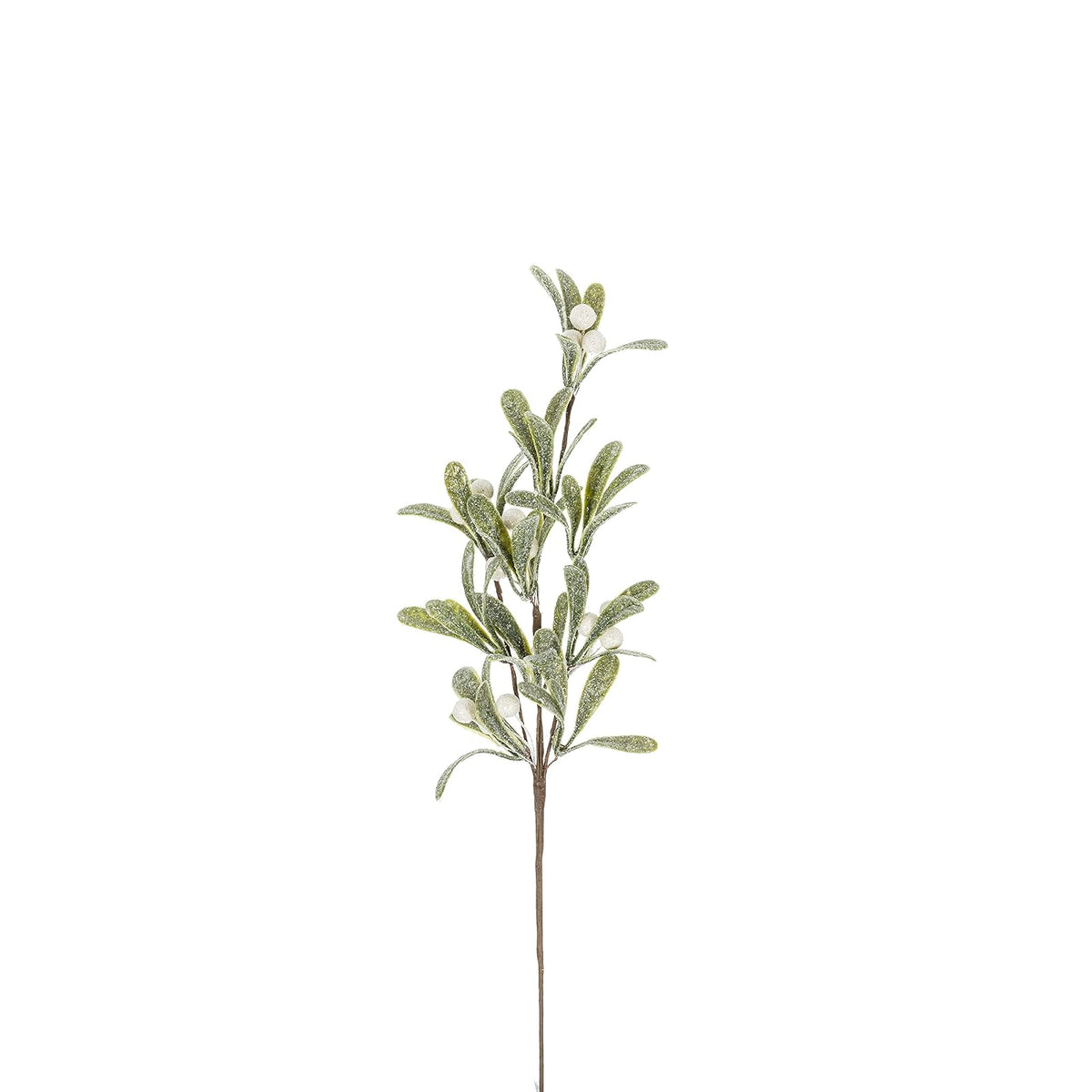 Abbott Collection Artificial Plant, 18"L, Green/White