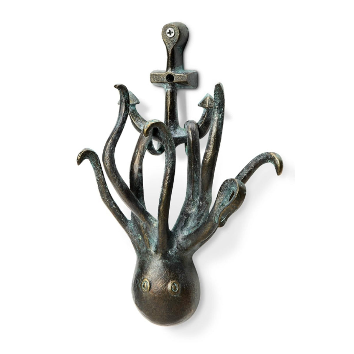 SPI Doorstop, 10.5" High 7" Wide 3" Deep, bronze verdi