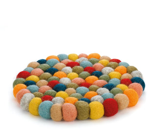 Cilio Trivet, 8" Round, Multicolor