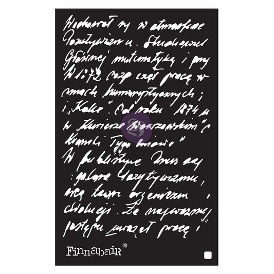 PRIMA MARKETING INC Template Stencil, Ghostwriter - 6"x9", Multicolored