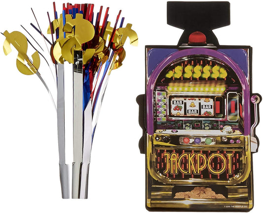 Beistle Slot Machine Centerpiece Party Accessory (1 count) (1/Pkg)
