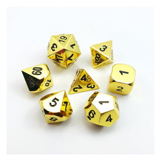BESCON DICE Game Dice, 16mm, Metal Golden