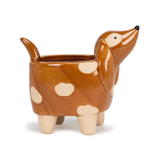 Abbott Collection Planter, 4"H, Dog (4"h)