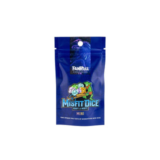 Metallic Dice Games Game Dice, Small, Blue