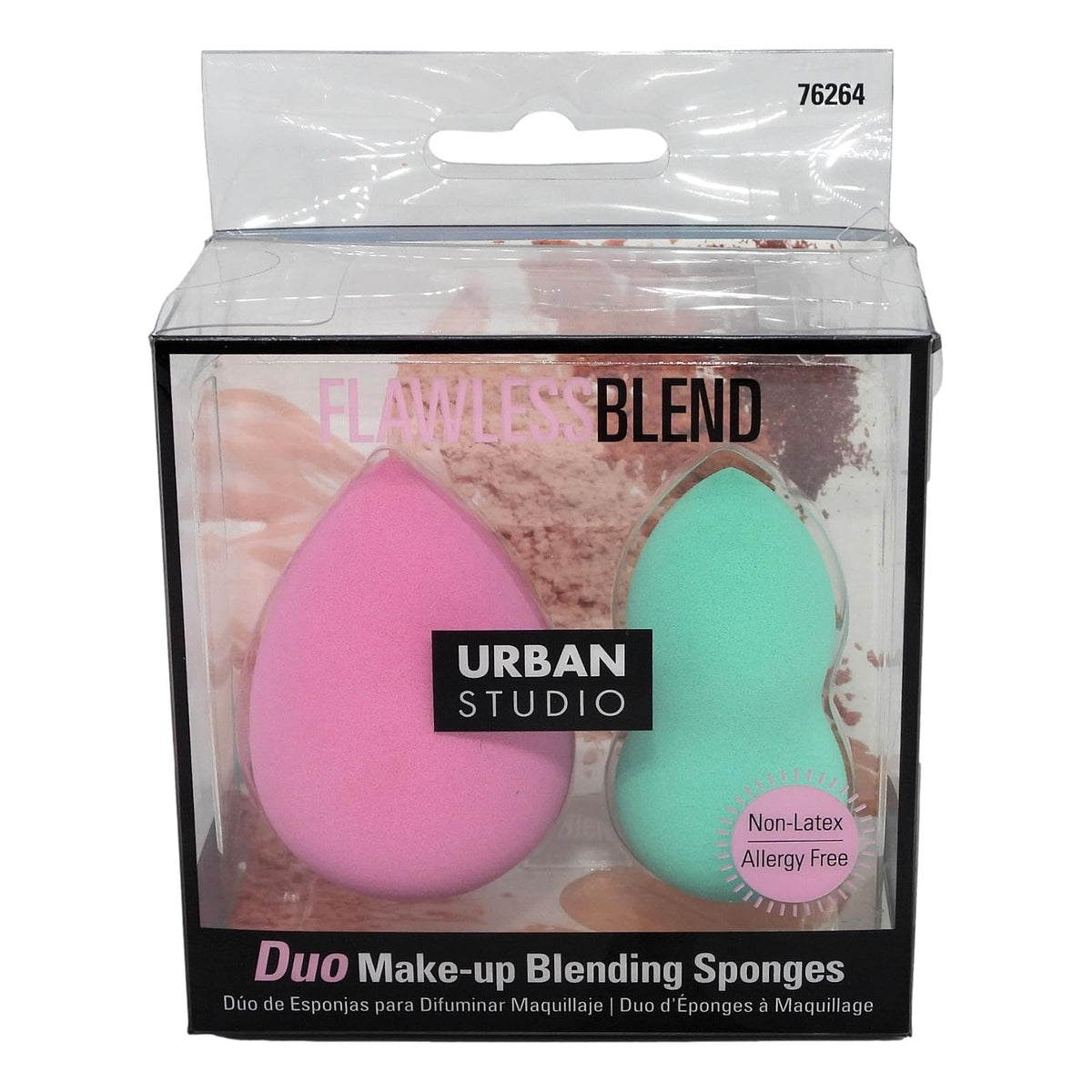 Cala Cosmetic Sponge, 1 Count (Pack of 1), Mint