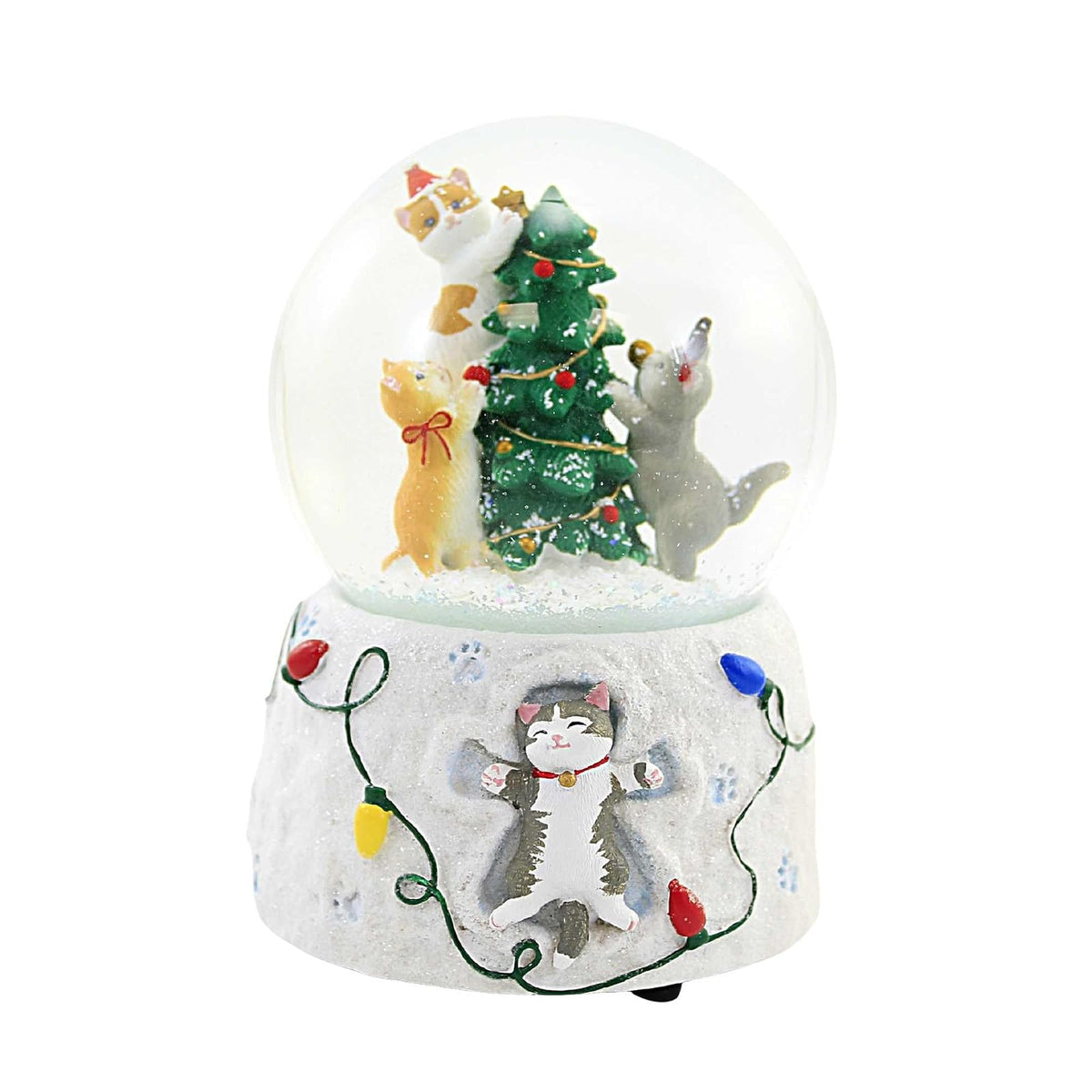 Roman Snow Globe, Clear, Classic