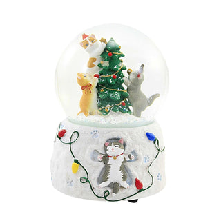 Roman Snow Globe, Clear, Classic