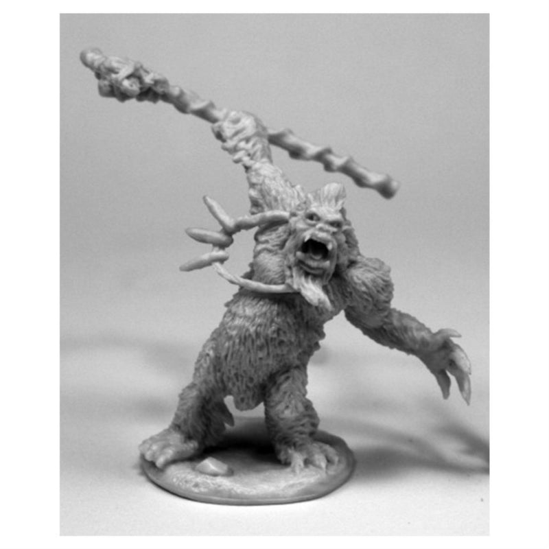 Reaper Miniatures 77433 Yeti Shaman, Bones Miniature