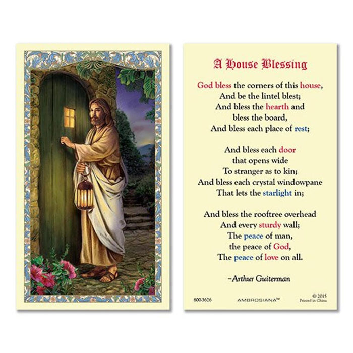 Autom Greeting Card, 25-Count, A House Blessing