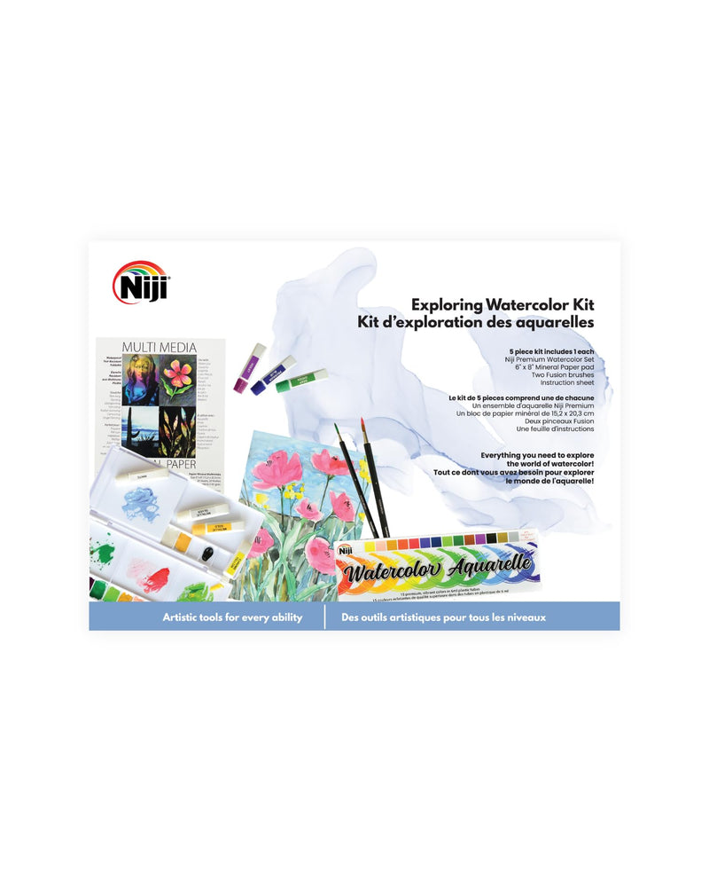 Yasutomo Exploring Watercolor Kit, Arts and Crafts Supplies