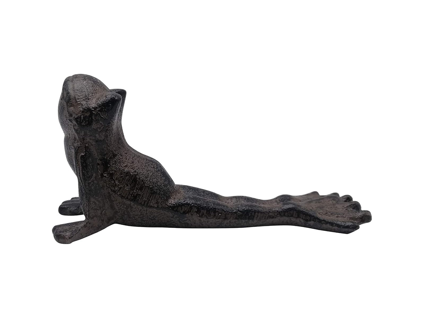 Comfy Hour Frog Door Stop, Cast Iron Yoga Frog Door Stopper, 1 Pc