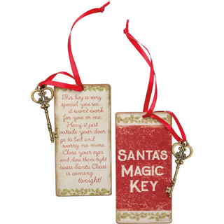 Primitives by Kathy Hanging Ornament, 3 inches wide by 6 inches long, Multicolor