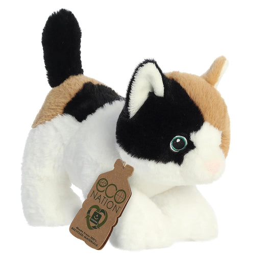 Aurora - Eco Nation - 8.5" Calico Cat