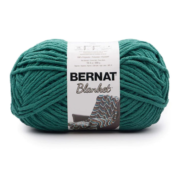 Spinrite Yarns (CA) Bernat Blanket Yarn, Malachite