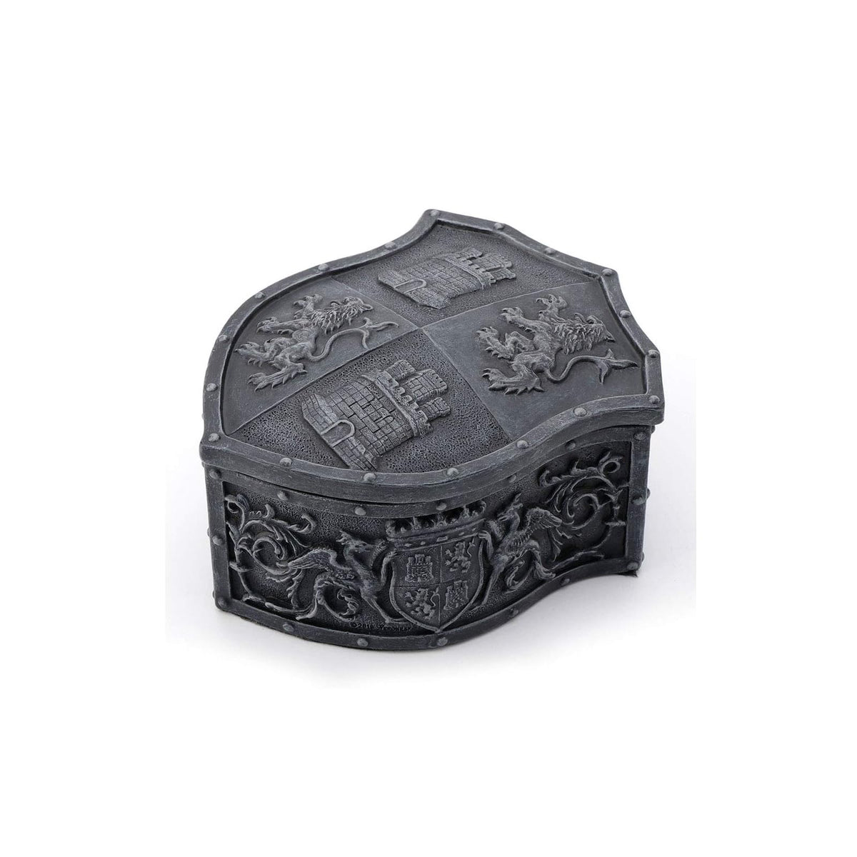 Veronese Design Storage Box, 2 1/2 High * 4 7/8 * 3 7/8, Medieval