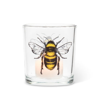 Abbott Collection Candle Holder, 3"H, Bold Bee
