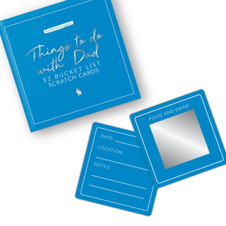 Gift Republic Scratch Cards Bucket List Edition. 52 Things to do with Dad. Scratch Off to Reveal Exciting Activities