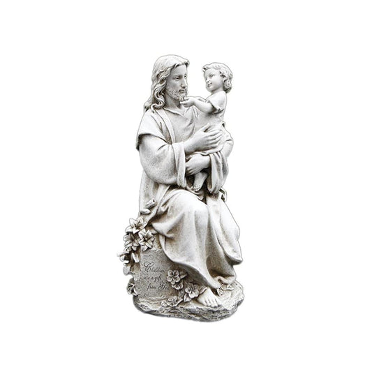 Creative Brands CB Catholic YD072 Jesus with Child 20 in. Garden Statue