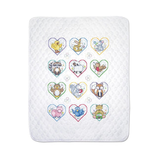 Design Works Crafts Art Craft Kit, By the yard, Animal Hearts